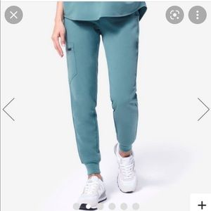 Figs Zamora jogger scrub pants, limited edition color Hydrogreen, XS regular